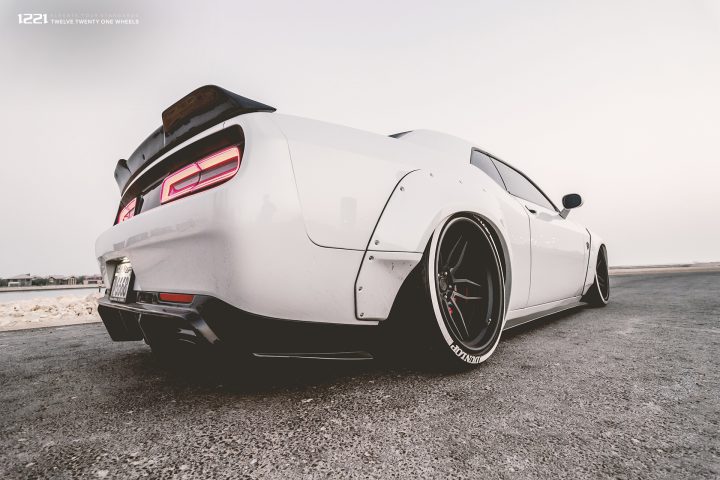 Dodge Challenger Hellcat widebody forged concave wheels