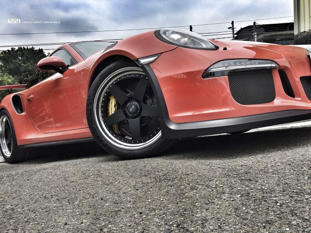 Porsche Carrera 911 GT3 RS forged concave wheels