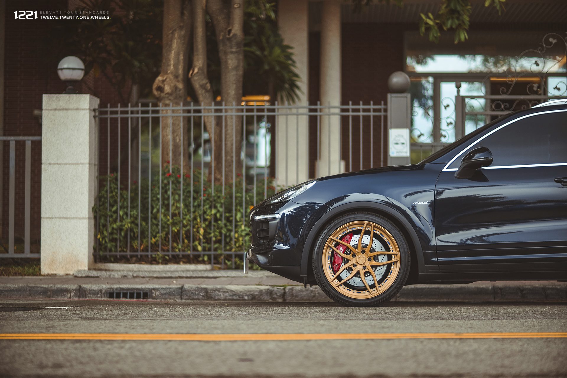Porsche Cayenne Forged concave wheels