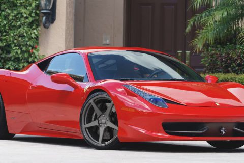 Ferrari 458 Italia Custom Wheels