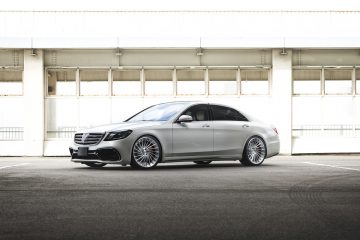 Mercedes Benz S63 S AMG sedan forged concave wheels